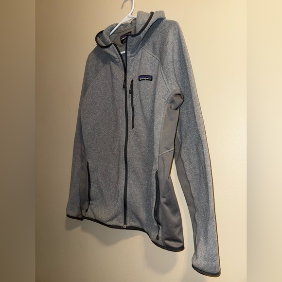 Patagonia Mens Feather Grey Performance Better Sweater Hoody - Large - Picture 3 of 7